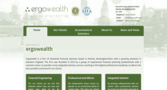 Desktop Screenshot of ergowealth.com